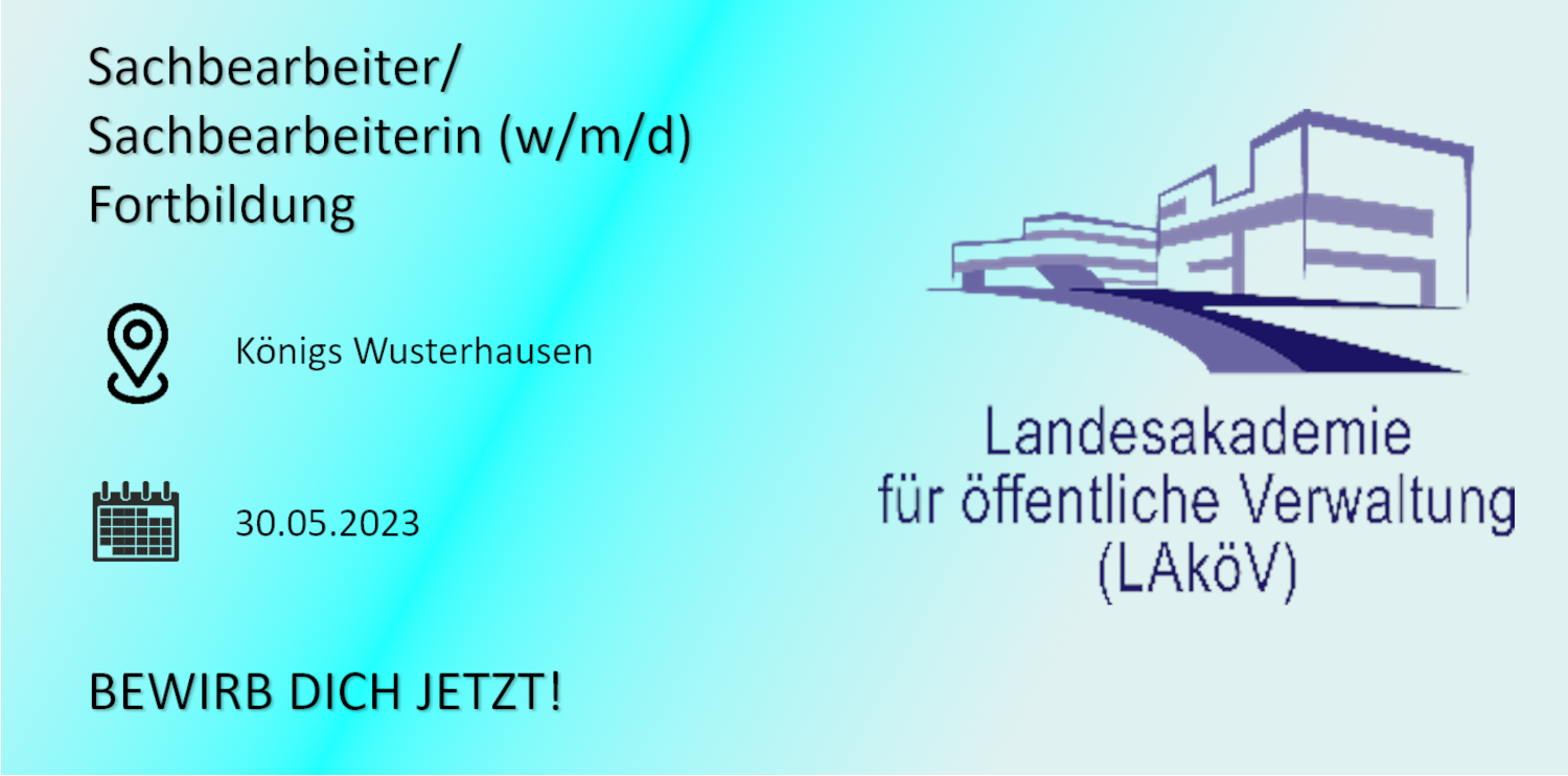 Stellenausschreibung SB FB blau Bild